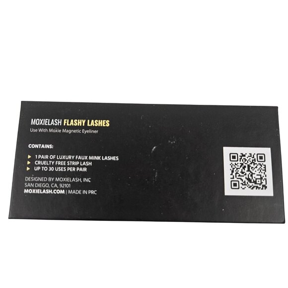 MoxieLash Flashy Lashes Magnetic Eyeliner Set Black Reusable Waterproof NIB - Picture 5 of 12